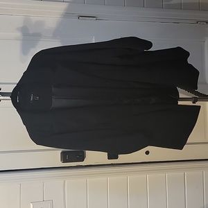 Torrid black blazer with ruched sleeves. Plus size 4.